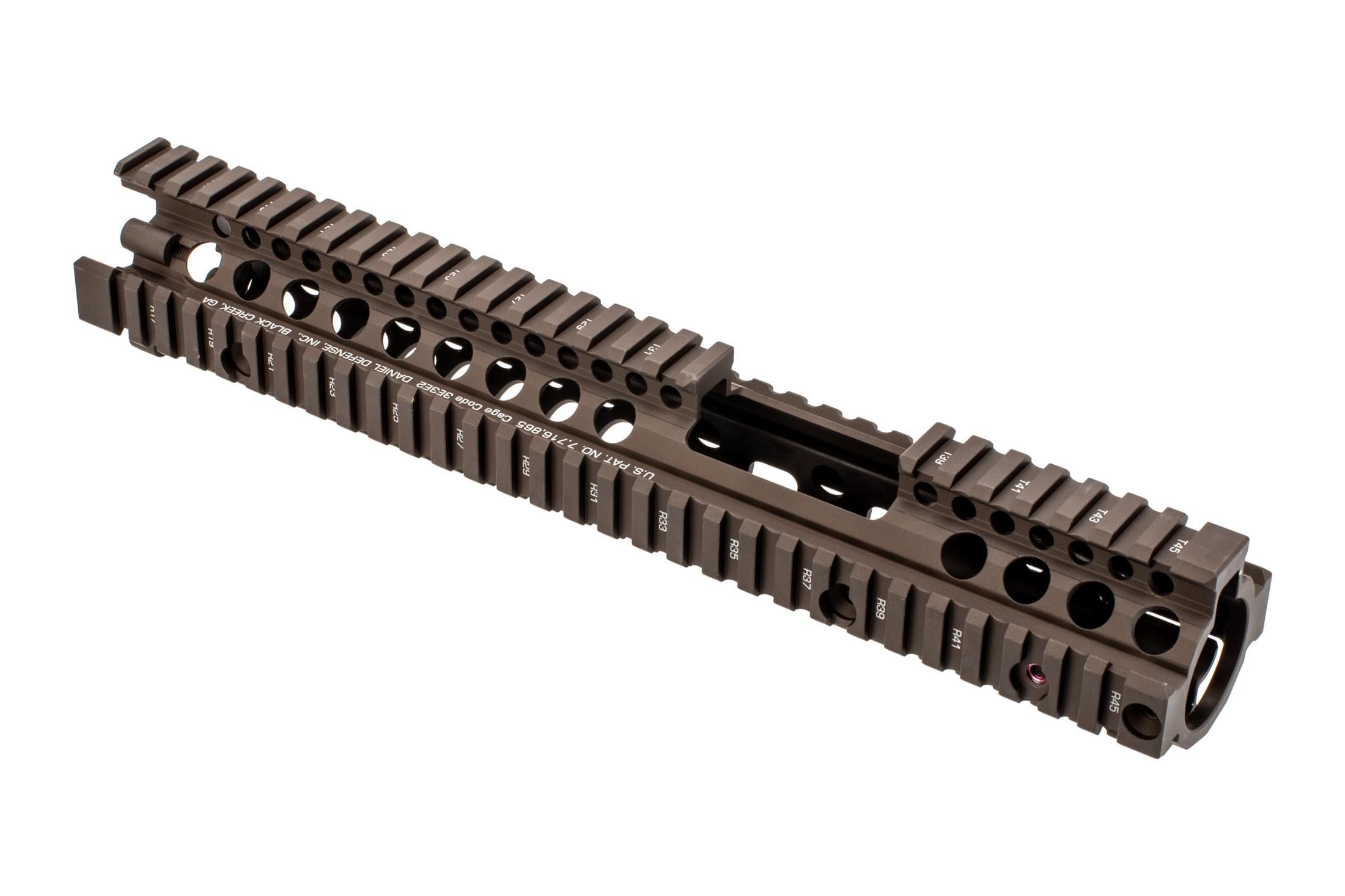 Daniel Defense M4A1 FSP RIS II Quad Rail AR-15 Handguard - FDE